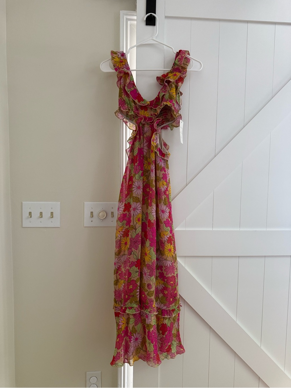 Show Me Your MuMu floral midi dress